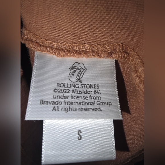 LetLuv for Anthropologie Rolling Stones Graphic T Shirt, Size Small - Picture 4 of 5